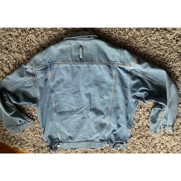 Vintage Eddie Bauer Denim Trucker Jean Jacket Mens sz M - Picture 6 of 6